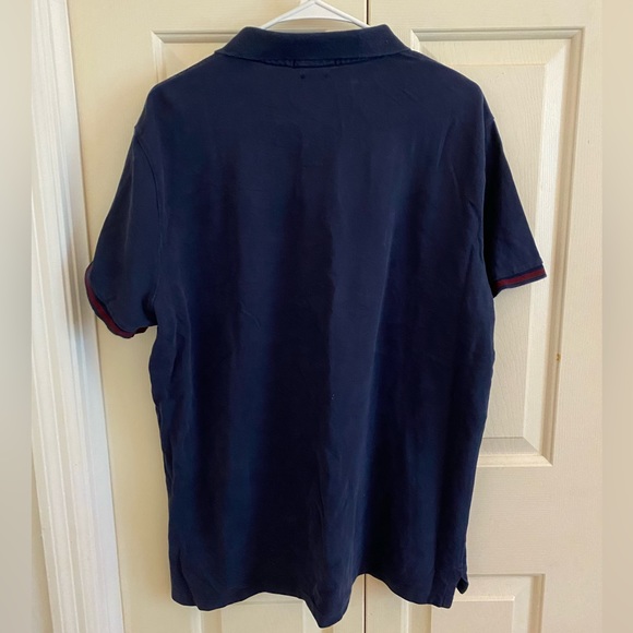 Navy blue polo by Ralph Lauren MENS XL custom slim fit - Picture 2 of 3